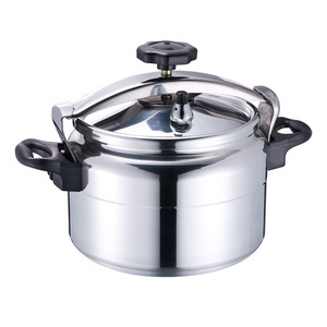 Aluminum pressure cooker 9L non-induction bottom polished aluminum pressure cooker fast cook olla