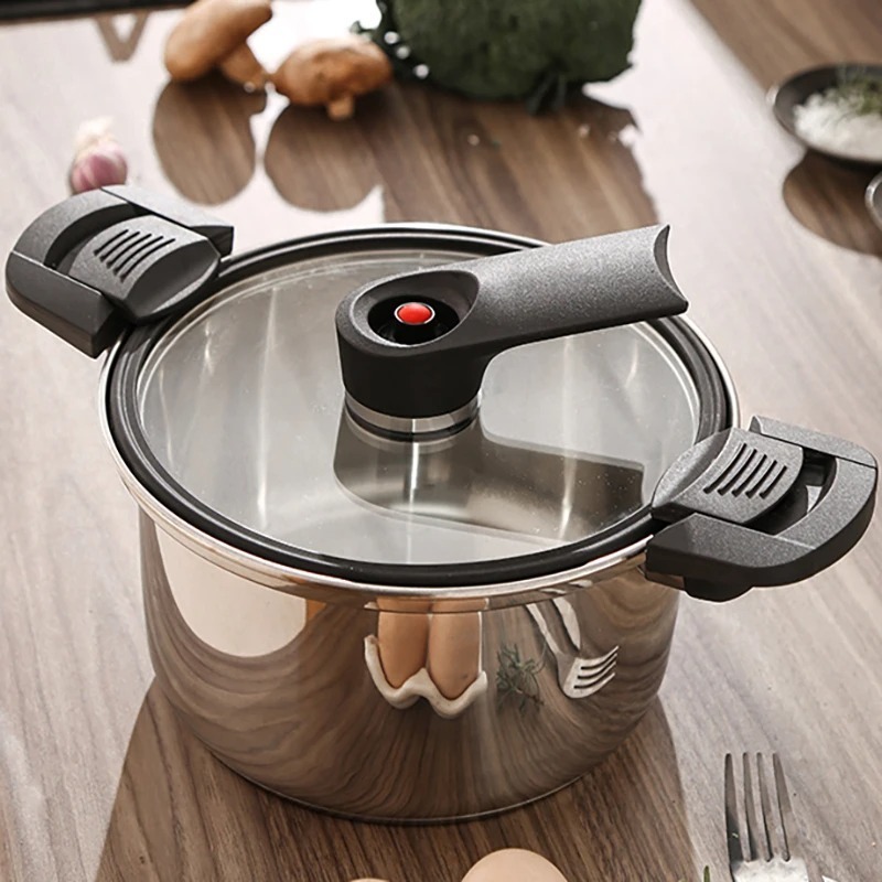 Stainless Steel Vacuum Stew Soup Pot Multifunction Micro Pressure Cooker