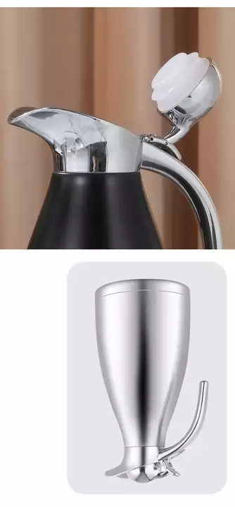 68oz Stainless Steel Thermal Coffee Carafe 1.5l Double Wall Insulated Vacuum Thermos Jug Hot Water Pot Hot Beverage Dispenser