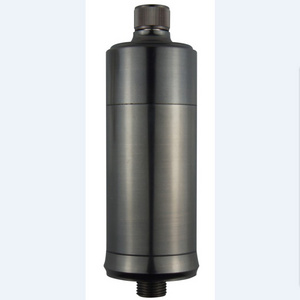 Alkaline water shower filter for bathroom with replacement cartridges