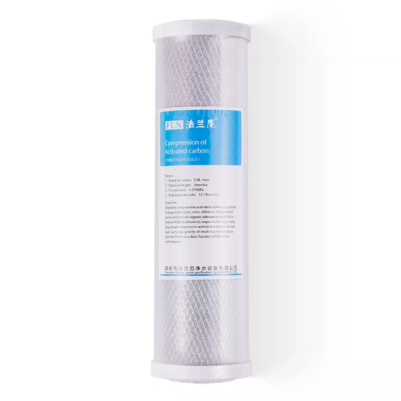 High Quality 10 inch PP filter RO water purifier system cartridge CTO Sediment Filter GAC water filter cartridge