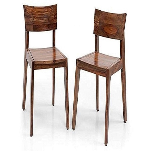 Wooden chair wooden Set of 2 Dinning Chair for Kitchen & Dining Room  Rosewood Teak