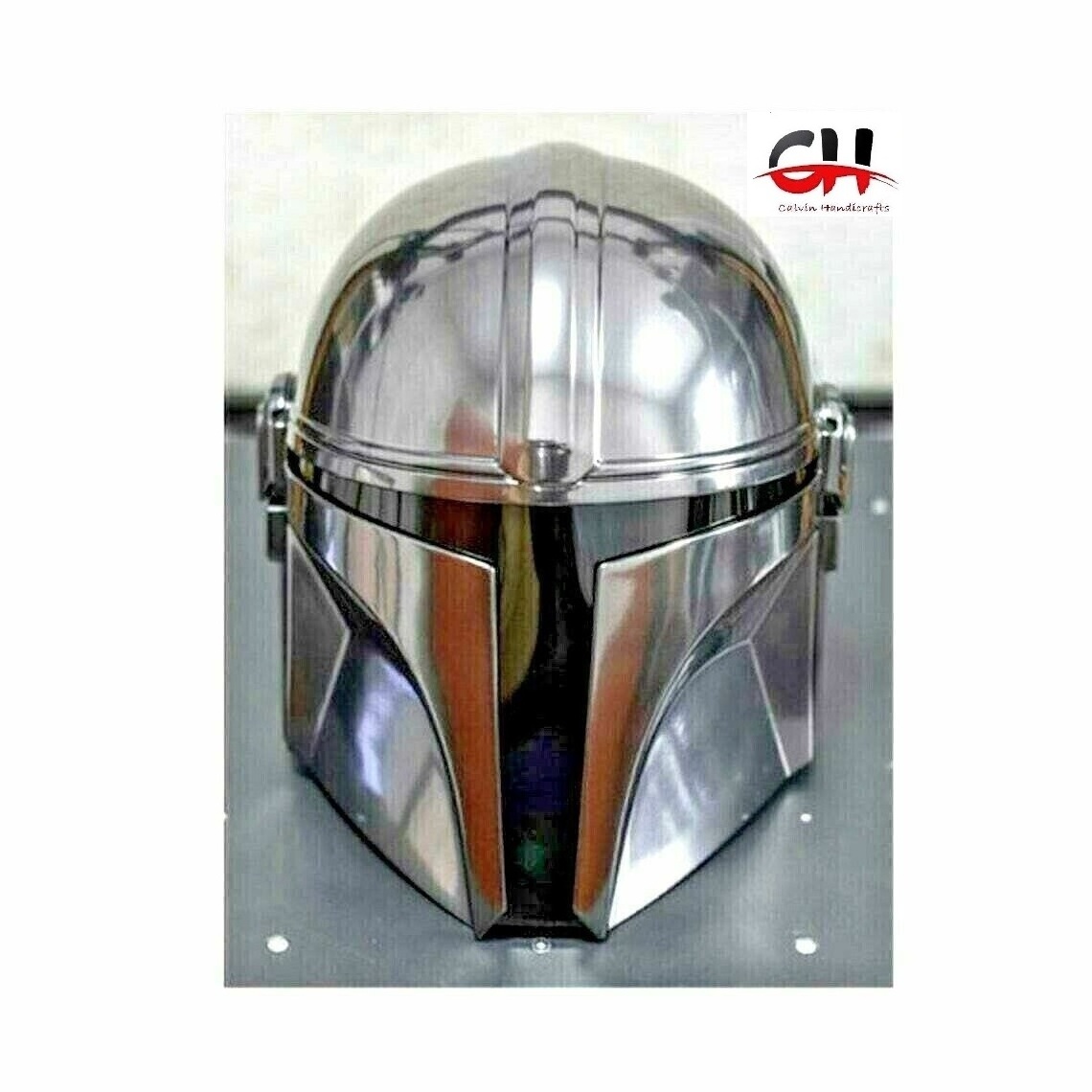 Mandalorian Helmet 1 Hard Helmet Medieval Steel Armor Helmet.