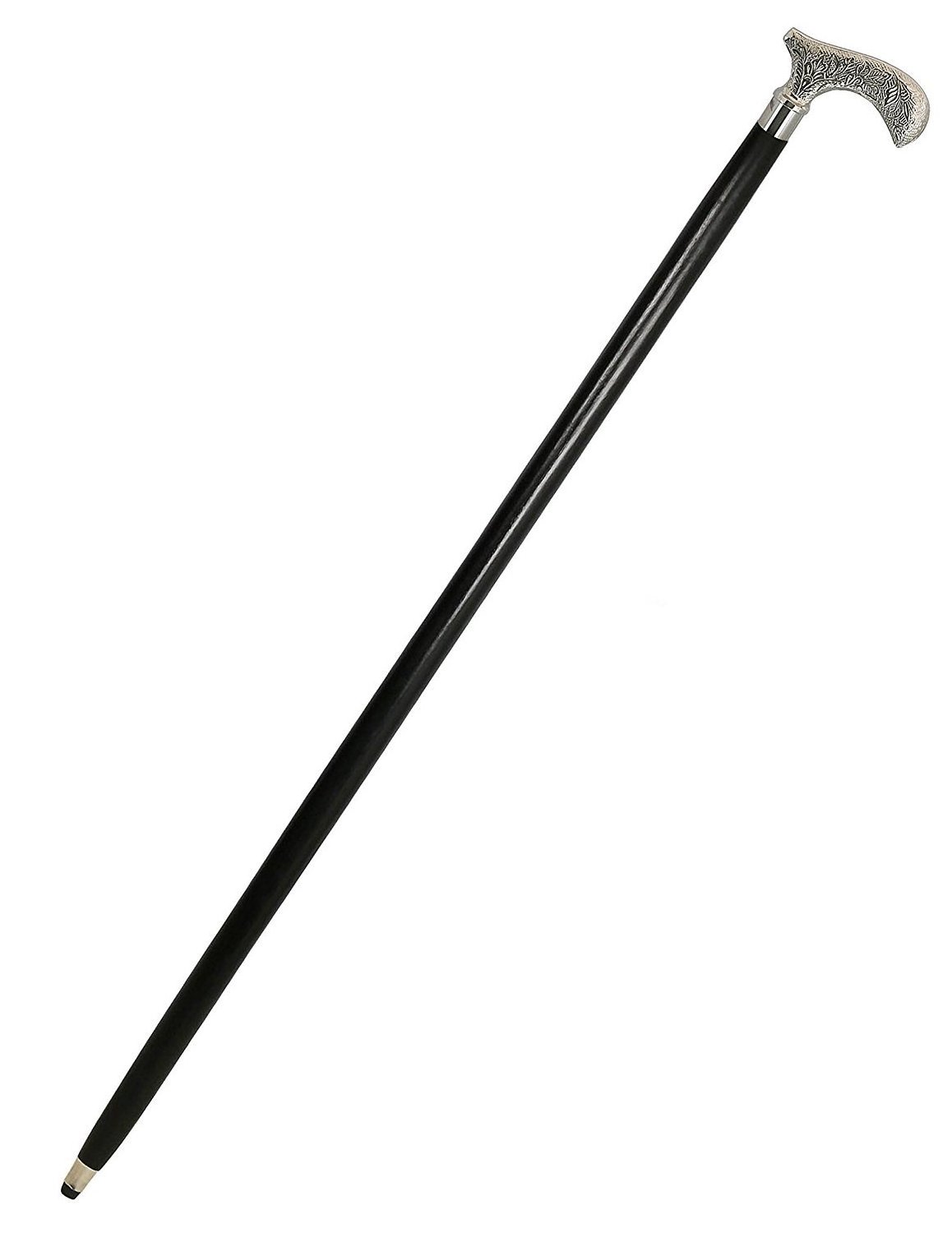 brass wooden walking stick gift fo elders Decorative Walking Stick  Cane for Men and Women with Metal Brass Handle 37 inch