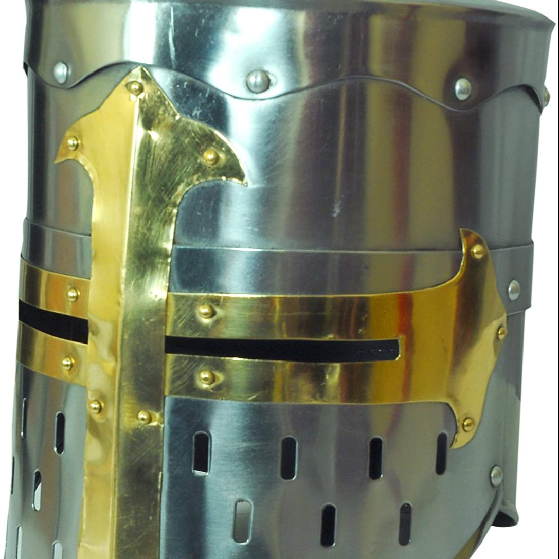 Medieval helmets Templar Crusader Knight Armor Helmet  CHMN10043