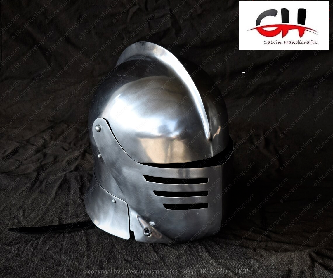 Medieval Helmet of Sir William from A Knight's Tale  Cosplay Helmet Armor