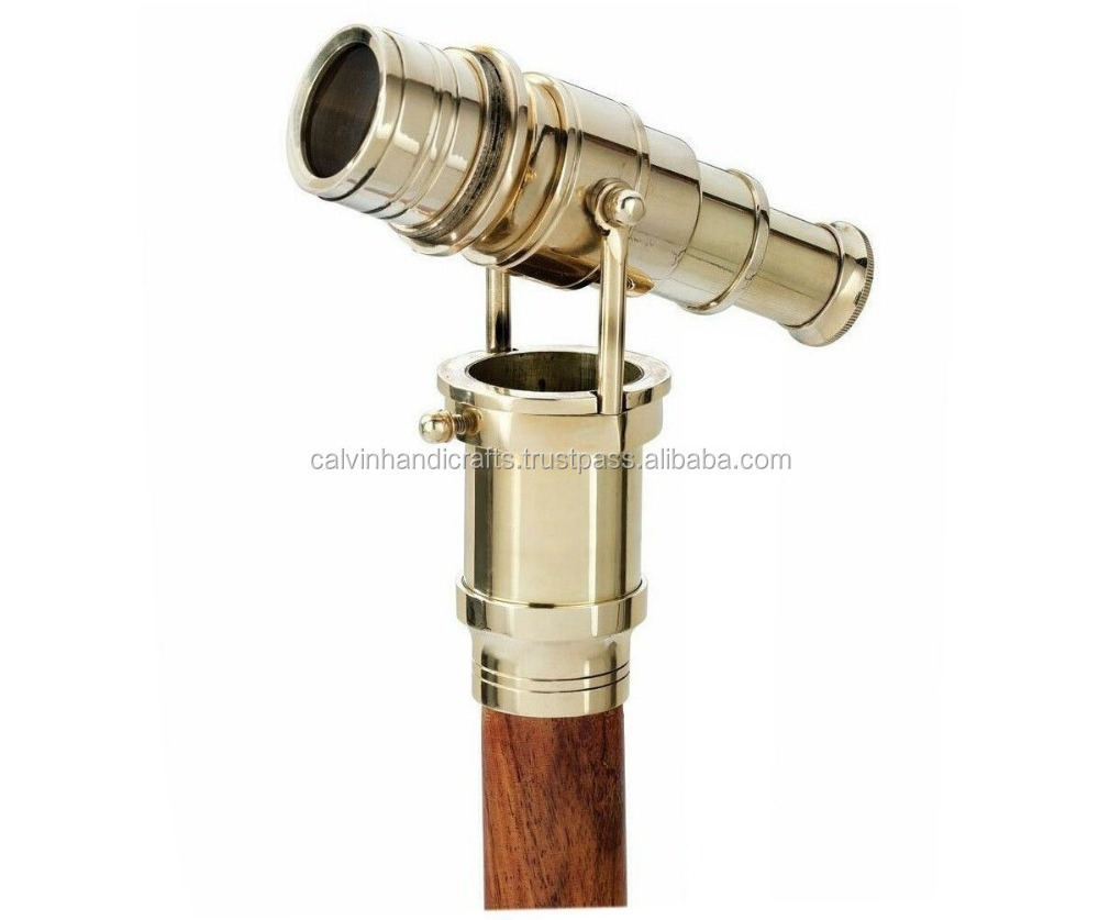 Nautical Stylish Telescope Stick/ Beautiful old man gift walking stick CHWKS35035