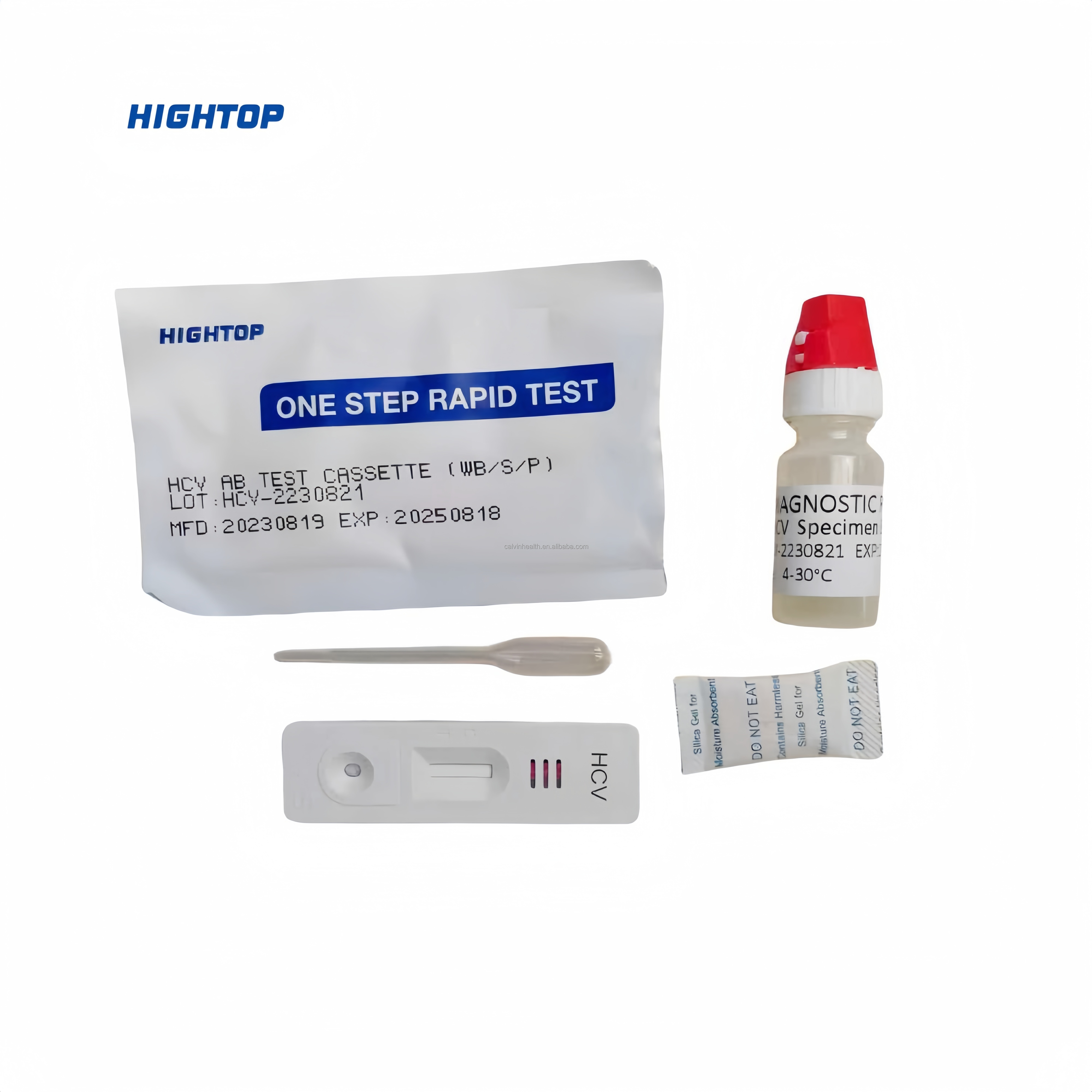 Hightop One Step Hepatitis C Virus Antibody HCV Rapid Test Kits