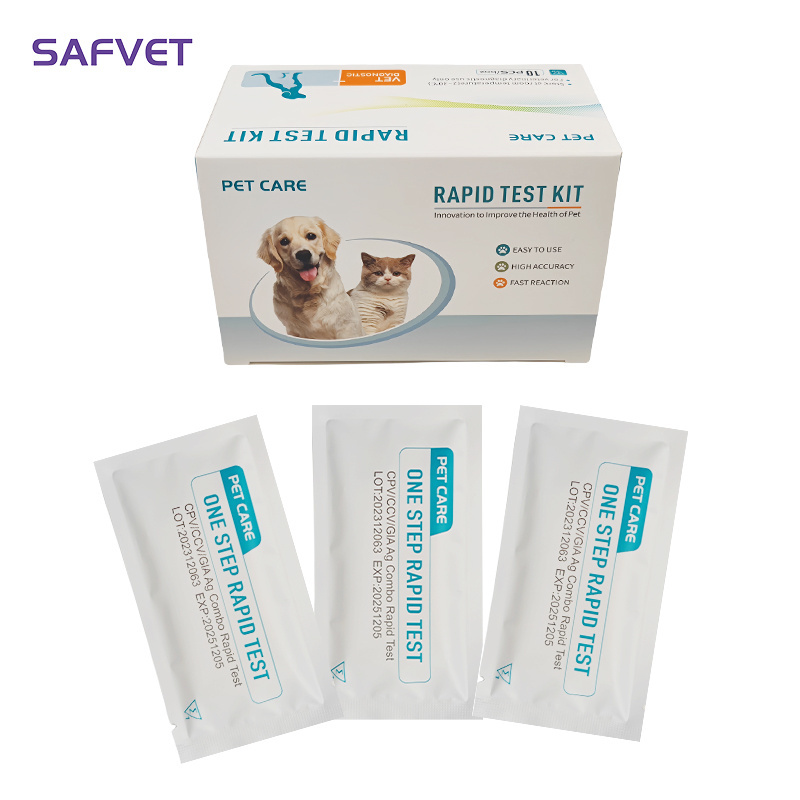 Veterinary Instrument Petkit ICH Ag Infectious Canine Hepatitis Antigen / Canine Adeno Virus CAV Rapid Test