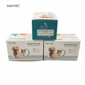 Veterinary Instrument Petkit ICH Ag Infectious Canine Hepatitis Antigen / Canine Adeno Virus CAV Rapid Test