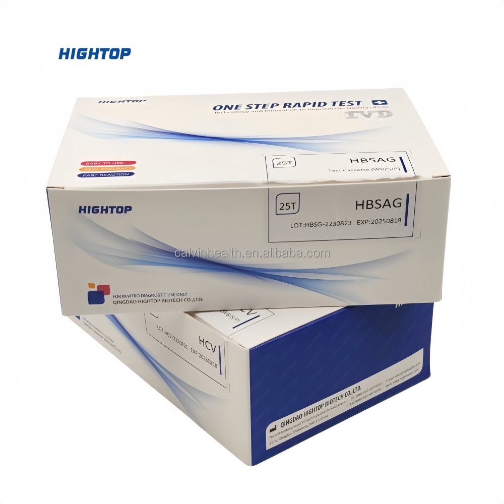 Hightop High Accuracy Whole Blood Hepatitis B hbsag Test Strip Antigen Rapid Test Kit