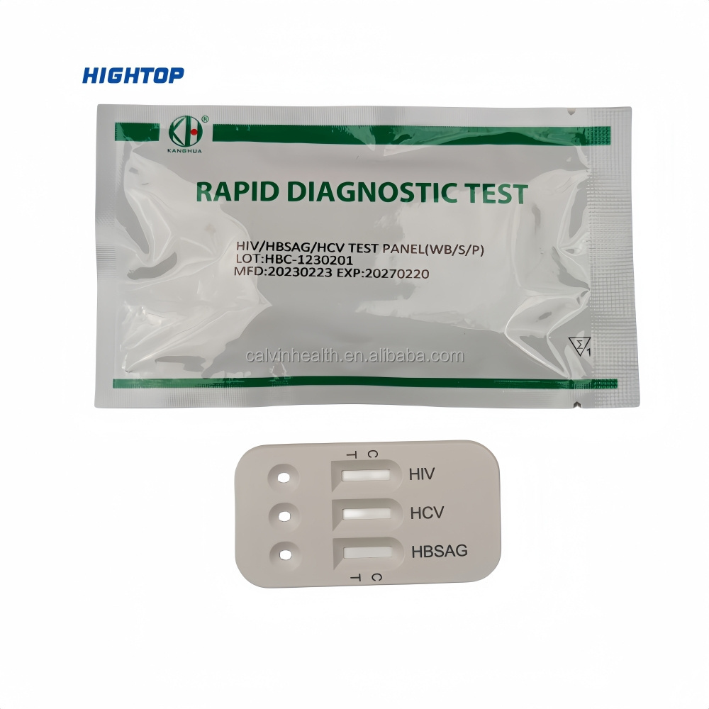 Hightop High Accuracy Whole Blood Hepatitis B hbsag Test Strip Antigen Rapid Test Kit