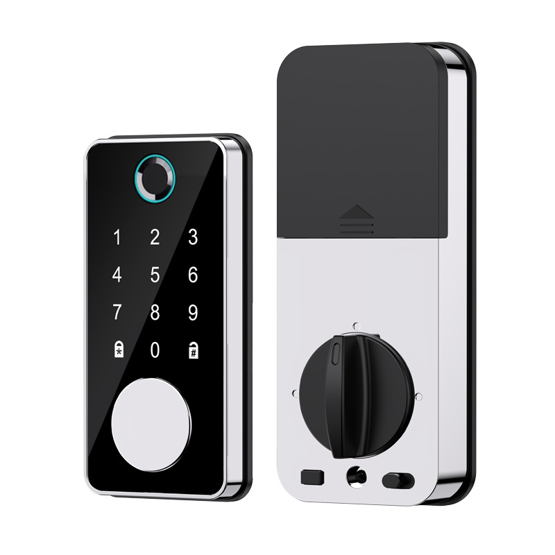 Cheap Smart Biometric Lock Automatic Door Lock  Front Keypad Deadbolt