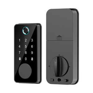 Automatic front Hotel Mobile Control Deadbolt Fingerprint Smart Lock Tuya Lock smart door lock fingerprint