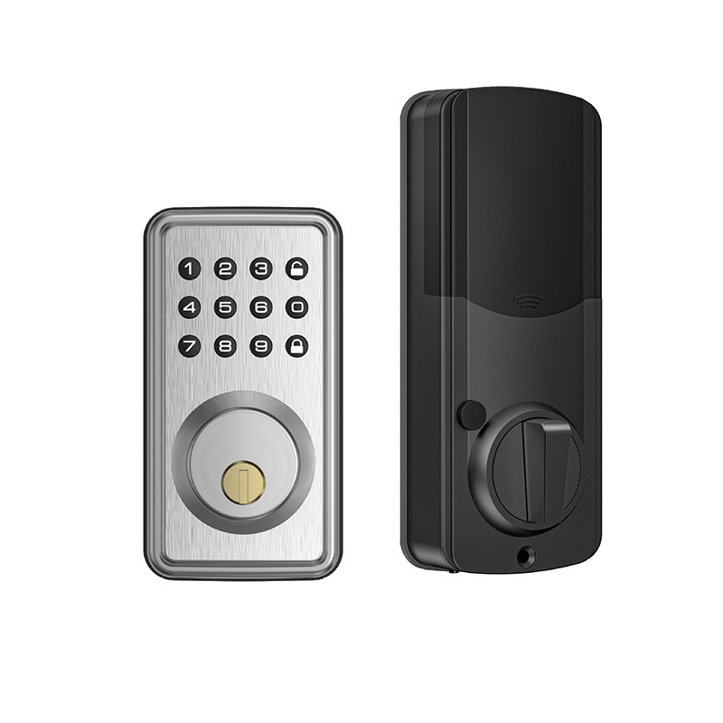 Mechanical digital code sliding door door knob with lock indoor smart door lock deadbolt