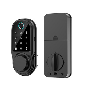 Outdoor Intelligent Combination Padlock Keyless Entry Smart Door Locks With Fingerprint