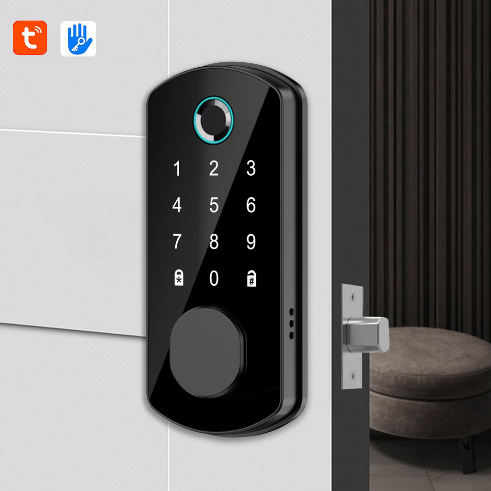 Home Hotel Apartment Security Electronic Smart fingerprint Door Lock deadbolt Intelligent Automatic Padlock