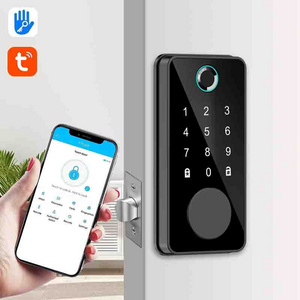 Smart Deadbolt Door Lock Intelligent Digital Fingerprint Tuya Wifi Keyless smart Lock