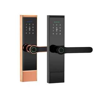 Fingerprint password TUYA intelligent electronic door lock APP intelligent door opening touch screen customized smart lock