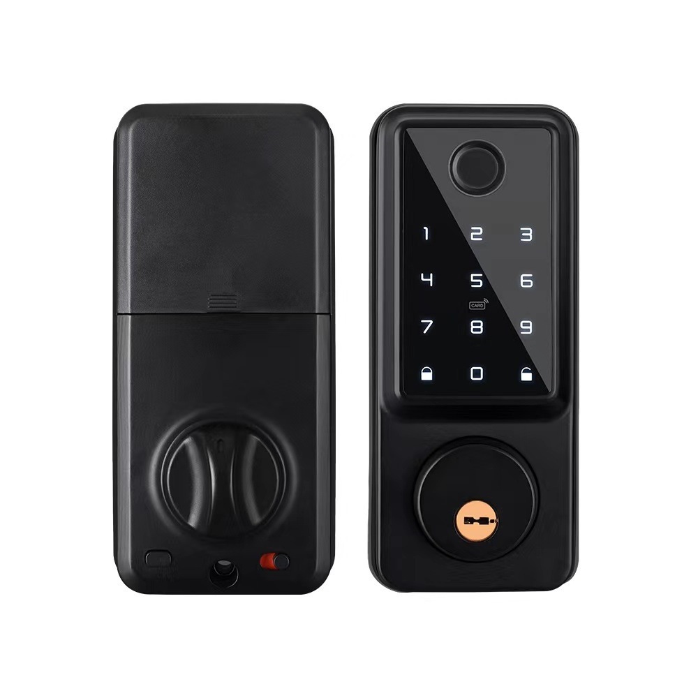 Front door room keyless entry sliding Electronic door lock Smart fingerprint padlock door lock