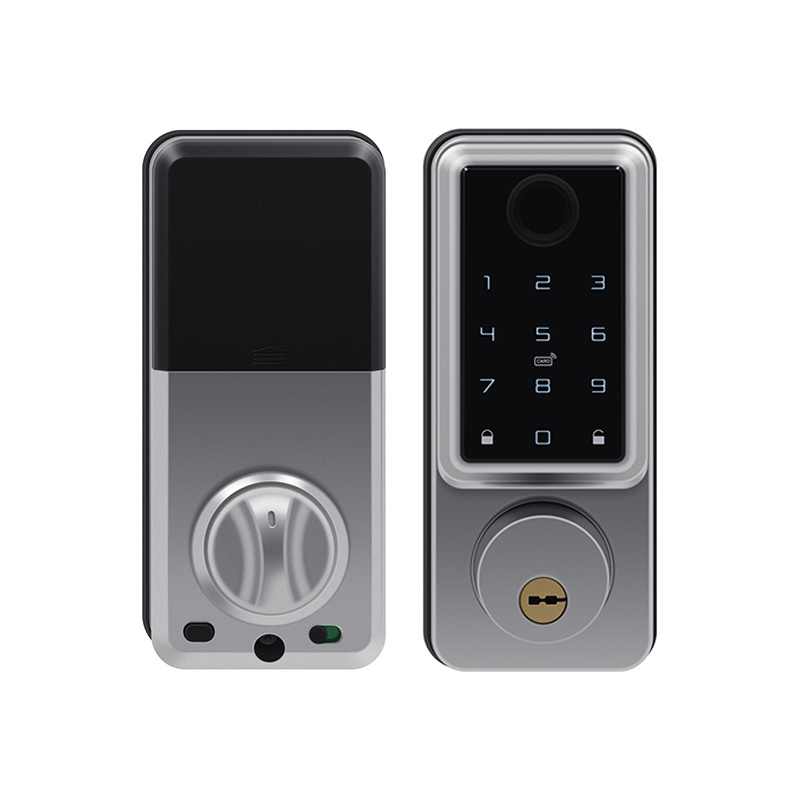 Front door room keyless entry sliding Electronic door lock Smart fingerprint padlock door lock