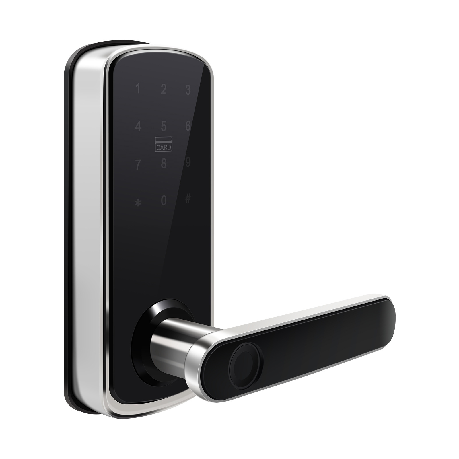 Simple Design TTlock Keyless Smart Lock Keypad Deadbolt Smart Door Lock with Handle