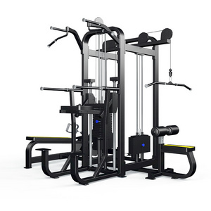 Commercial exercise machine multi function gym fitness equipment three station gym  machine