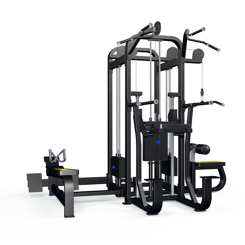 Commercial exercise machine multi function gym fitness equipment three station gym  machine