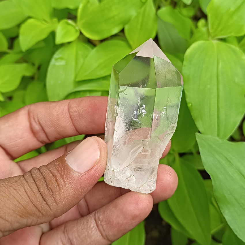 Hot Selling Healing Gemstone Clear Quartz Point Jewelry Making Clear Quartz Stone From Indian Manufacturer