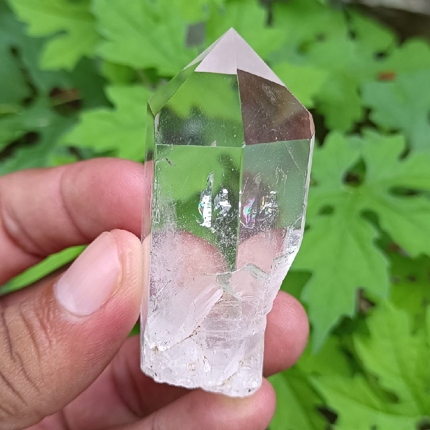 Hot Selling Healing Gemstone Clear Quartz Point Jewelry Making Clear Quartz Stone From Indian Manufacturer