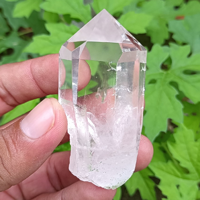 Hot Selling Healing Gemstone Clear Quartz Point Jewelry Making Clear Quartz Stone From Indian Manufacturer