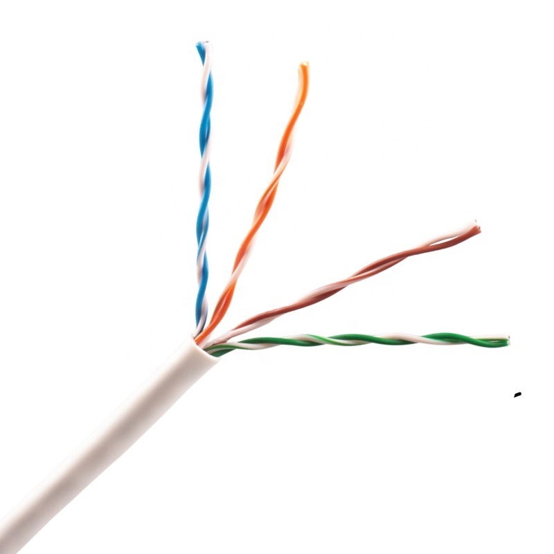 Certificated 2 Pair CCA Copper Cable UTP CAT5E Marca STV RJ45 Network Telephone LAN Cable 100M 305 M UTP CAT5E FTP Cable Samples