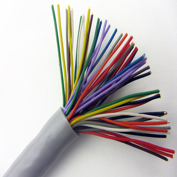 Waterproof 1500 Pair Telephone Cable 8 Wire Color Code 300 Pair Telephone Cable