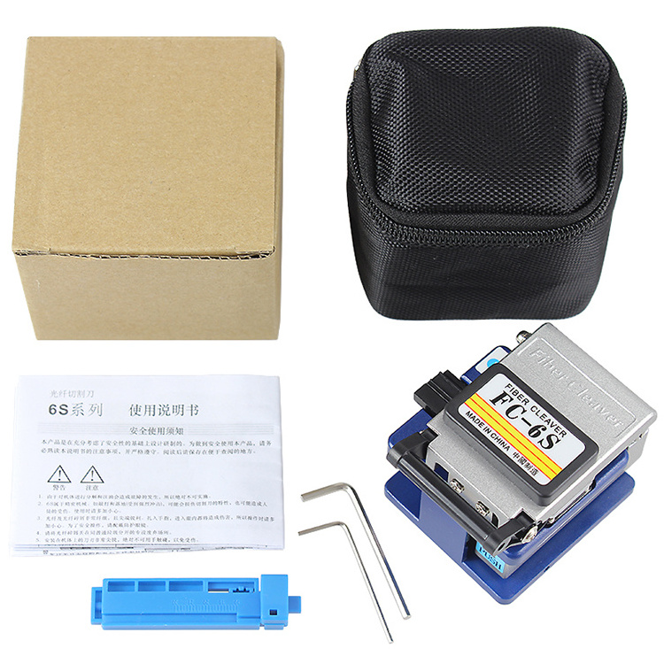 FTTX FTTH Tool Kit FC-6S Fiber Optic Cutter Metal SM MM Mini FC-6S Fiber Cleaver 1 Years Fttx Solutions 72*63*58mm CAMBO/OEM