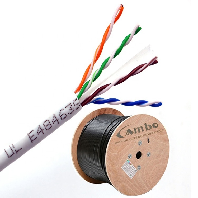 Free Samples Networking Communication Cable 4 Pair Molex Cat 6 Cable 305M Pull-out Box UTP Cat6 Cable 1000ft