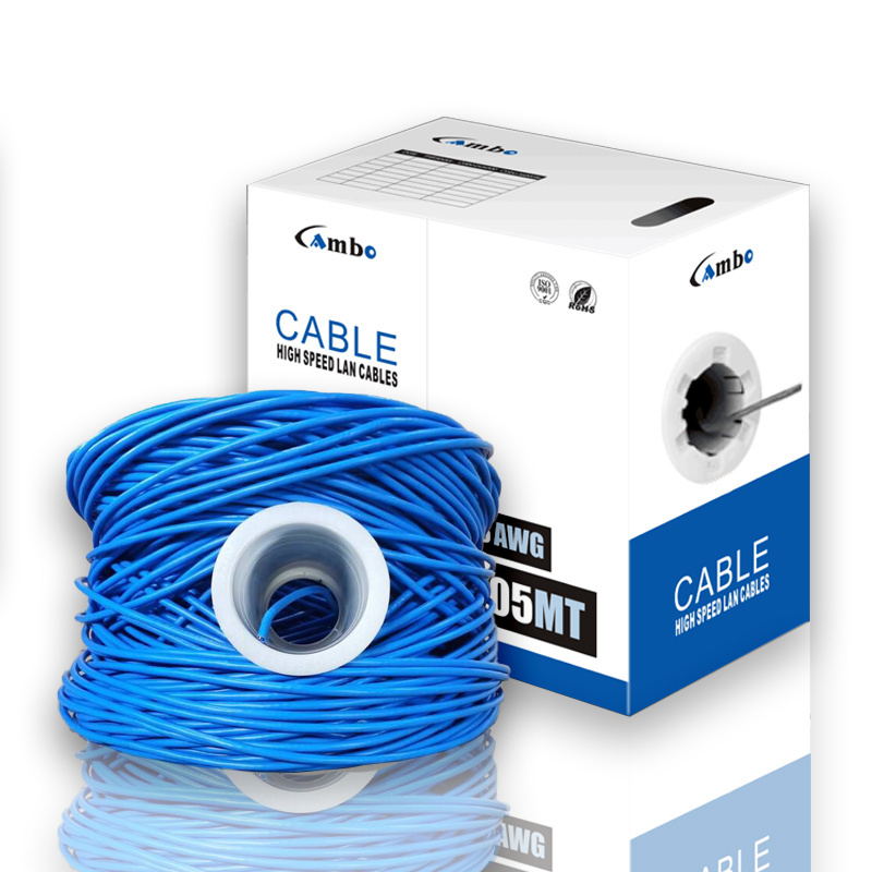 Free Samples Networking Communication Cable 4 Pair Molex Cat 6 Cable 305M Pull-out Box UTP Cat6 Cable 1000ft