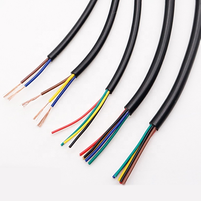 18/2 18/3 18/5 16/2 Lvt Cable Lvt Wire Pvc Jacket Cl2p Cl3p Cmp Low Voltage Thermostat Cable For Ca