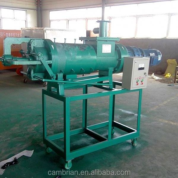 Farm use chicken manure dewatering machine screw press cow manure dewater machine