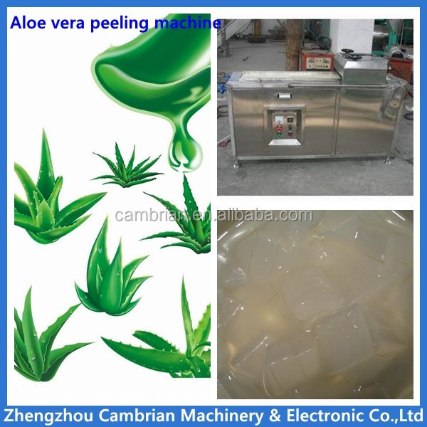 Factory supply cactus peeler aloe vera processing machine aloe vera products machine