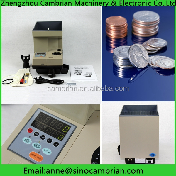 Many countries automatic coin sorter and counter bank euro coin sorter