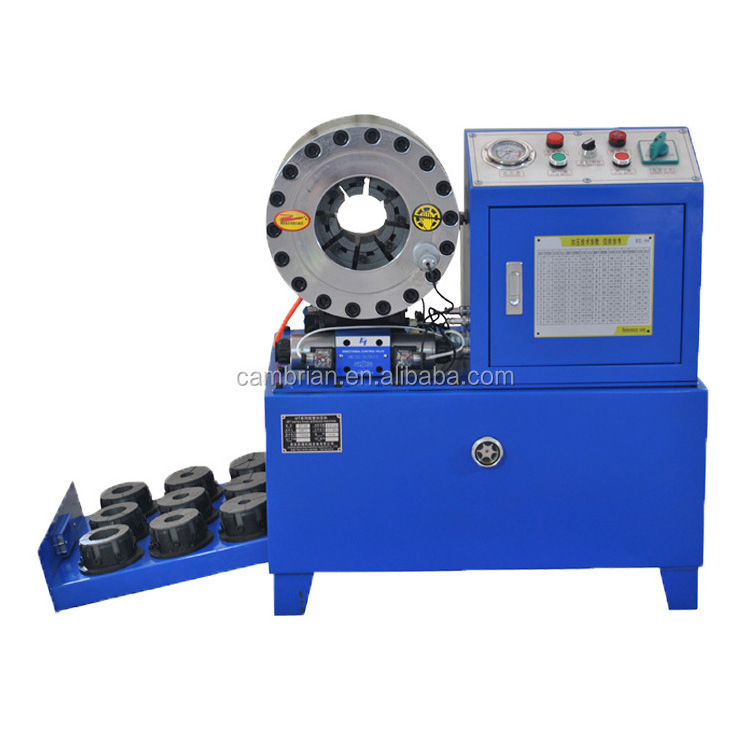 High performance 31.5mpa hydraulic hose crimper hose crimping machine