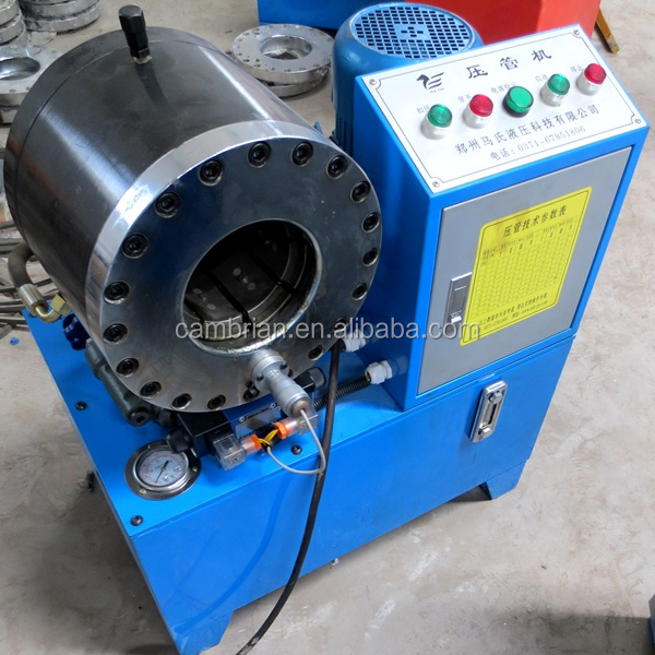 High performance 31.5mpa hydraulic hose crimper hose crimping machine