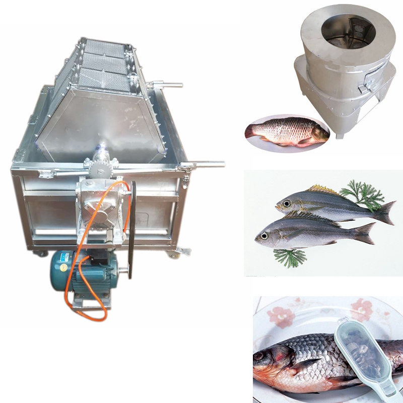 New design drum fish scaler with stainless steel