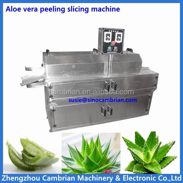 Easy operation aloe vera washing peeling machine cactus skin removing machine