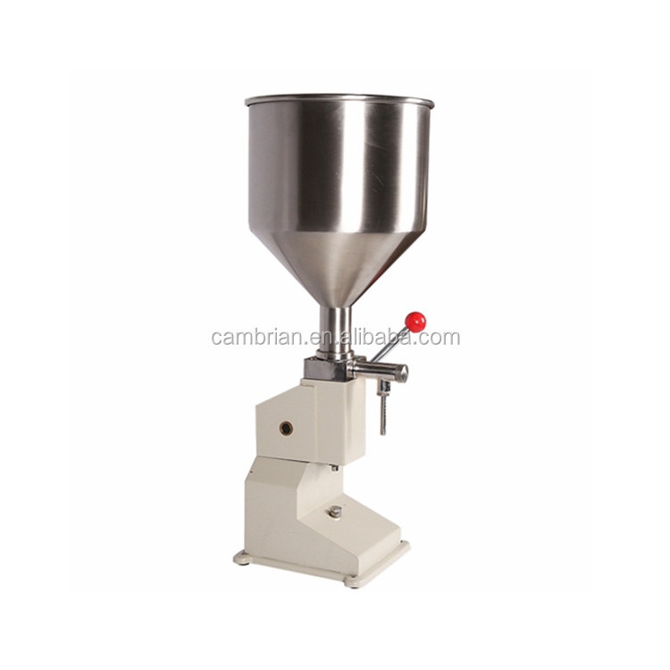 Easy to operate manual cosmetic pneumatic bottle filling machine with cheaper price