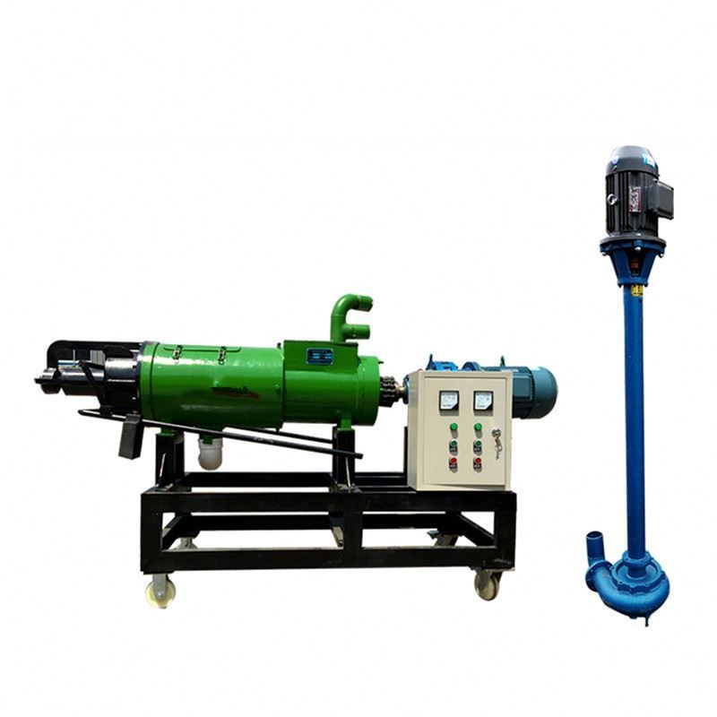 Farm use chicken manure dewatering machine screw press cow manure dewater machine