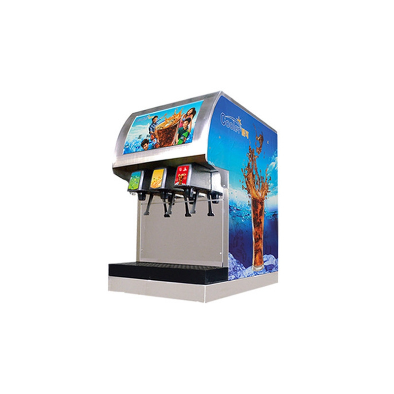 NSF snack shop used restaurant soda dispenser with 4 flavor