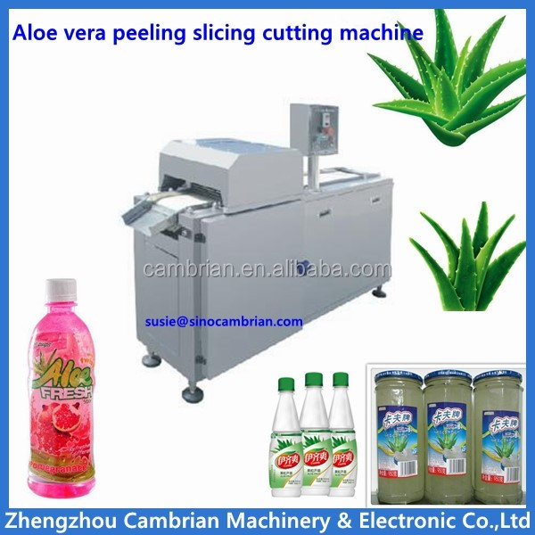 Factory supply cactus peeler aloe vera processing machine aloe vera products machine