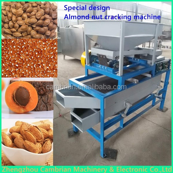 New design almond peeling machine/pecan cracking machines almond shucker almond huller