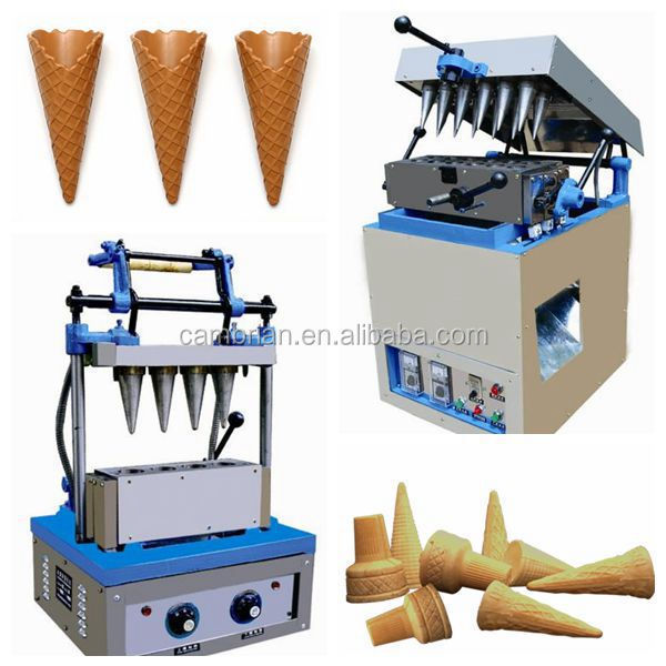 High accuracy different mould ice cream cone maker ice cream cone making machine